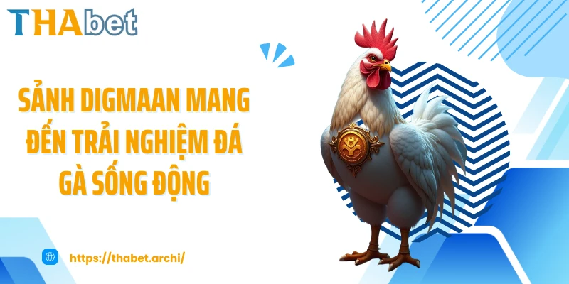 Sảnh Digmaan mang đến trải nghiệm đá gà sống động